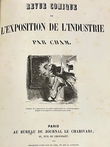 Revue comique de l'Exposition de l'Industrie. Mélanges comiques. Les voyages d'agrément. La grammaire illustrée. 