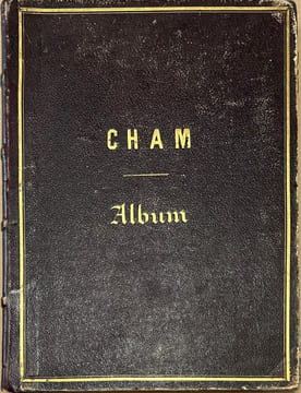 Revue comique de l'Exposition de l'Industrie. Mélanges comiques. Les voyages d'agrément. La grammaire illustrée. . LE CHARIVARI-REVUE. CHAM (Amédée de ...