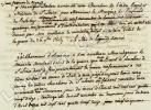 Dossier de 8 pièces manuscrites. Rigaud de Serezin (Jean-François, marquis de) :
