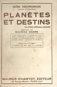 Planètes et destins. Préface de Maurice Magre.