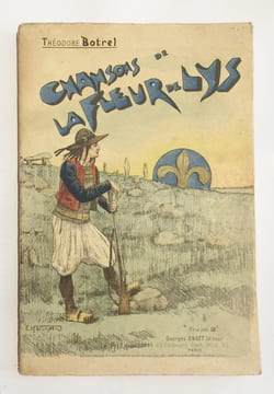 Chansons de "La fleur de lys" (1793). Préface de Georges d'Esparbès. Couverture-aquarelle et quinze lithographies hors-texte, sur vélin, de E. Hervé ...