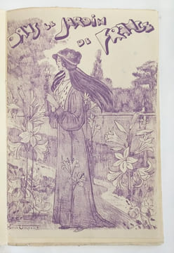 Chansons de "La fleur de lys" (1793). Préface de Georges d'Esparbès. Couverture-aquarelle et quinze lithographies hors-texte, sur vélin, de E. Hervé ...