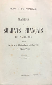Marins et soldats français en Amérique pendant la Guerre de l'Indépendance des Etats-Unis (1778-1783).. Noailles (Vicomte de) :