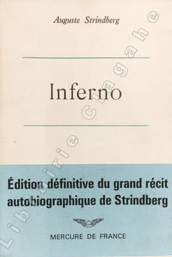 Inferno. Introduction de Torsten Eklund, notes et variantes par C.G. Bjurstrom.. Strindberg (Auguste) :