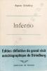 Inferno. Introduction de Torsten Eklund, notes et variantes par C.G. Bjurstrom.. Strindberg (Auguste) :