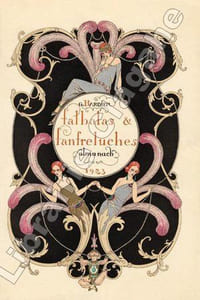 Falbalas et Fanfreluches. Almanach des modes présentes, passées et futures pour 1922 (1923, 1924, 1925 et 1926).