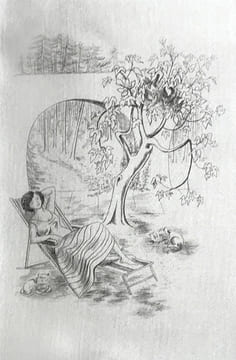 Treille (La) Muscate. Illustrations de Marianne Clouzot.. Colette - Marianne Clouzot :