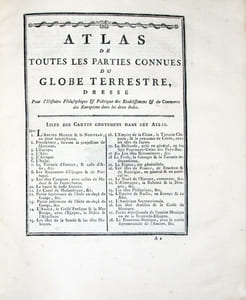 Histoire Philosophique et Politique des Etablissements et du Commerce des Européens dans les deux Indes.