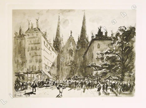 Paysages de Lyon. Texte liminaire de A. Chagny.. Drevet, Joannès :