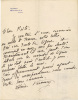 Important dossier manuscrit :. [Aguétant (Pierre)] Vacaresco (Hélène. Bucarest, 1864-1947).