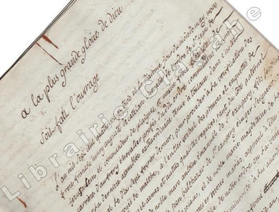 Preuves de noblesse pour l'Ordre de Malte, datées de Toulouse, 10 mai 1783, établies à la demande des Commissaires de l'ordre de Malte, les chevaliers Catelan et Carrière d'Aufrery, pour procéder à la vérification des actes, renvoyés de Malte, pour l'admission de Marc-Antoine-Emmanuel de Saint-Exupéry.