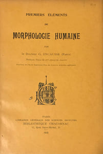 Premiers éléments de morphologie humaine.