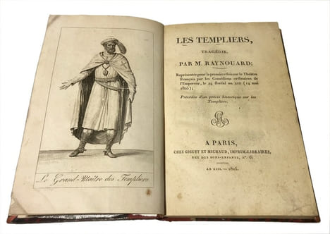 Templiers (Les), tragédie représentée pour la première fois sur le Théâtre Français par les Comédiens Ordinaires de l’Empereur, le 24 floréal an XIII ...