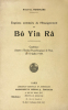 Esquisse sommaire de l'Enseignement de Bô Yin Râ. Conférence donnée à l'Institut Pranothérapique de Paris, le 10 juillet 1929.. Winspeare (Baron R.) :