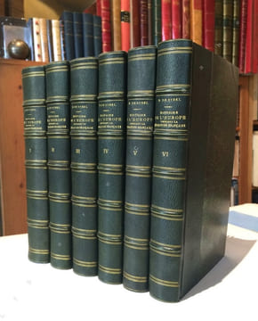 Histoire de l'Europe pendant la Révolution Française. Traduit de l'allemand par Mlle Marie Bosquet. Édition revue par l'auteur et précédée d'une ...