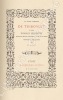 La vraye histoire de Triboulet et autres poésies inédites récréatives, morales et historiques, des XVe et XVIe siècles, recueillies et mises en ordre ...