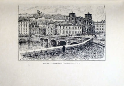 I- A travers Lyon. Suivi de II- Aux environs de Lyon. Préface de M. Coste-Labaume.