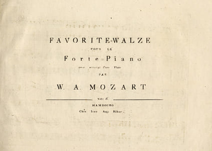 Recueil de 21 partitions gravées