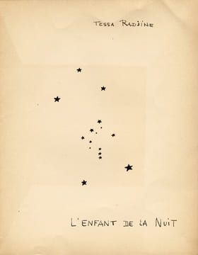 Enfant (L') et la nuit.. [Manuscrit] Radjine (Tessa) :