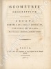 Géométrie descriptive. Leçons données aux Ecoles normales, l'an 3 de la République.. Monge (Gaspard ; 1746-1818) :