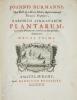 Rariorum Africanarum plantarum, ad vivum delineatarum, Iconibus ac descriptionibus illustratarum. Decades X. . Burmann (Jean) :