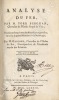 Analyse du fer. Traduite avec des Notes et un Appendice, et suivie de quatre Mémoires sur la Métallurgie ; par M. Grignon.. Bergman (Torbern ; ...