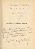 Lettres à Albert Coste, avec une présentation d'Albert Coste par Jean Ballard.. Valéry (Paul) :