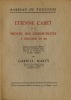 Etienne de Cabet et le procès des communistes à Toulouse en 1843. Discours prononcé le 4 Décembre 1927, à la rentrée solennelle de la Conférence des ...