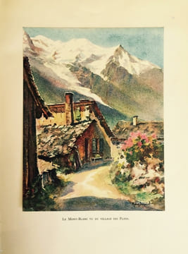 La splendeur des cimes. La chaîne du Mont-Blanc. Douze aquarelles de Pierre Mandonnet.. Payot (Jules) :