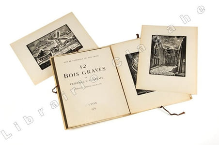 12 bois gravés de Frédérique Charlaix. Préface d’Henri Focillon.