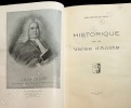 Historique de la Vallée d’Aoste. . Tillier, Jean Baptiste de : 