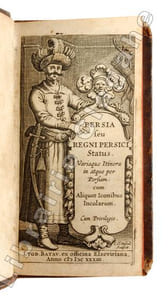 Persia seu Regni Persici status. Variaque itinera in atque per Persiam : cum Aliquot Iconibus Incolarum.