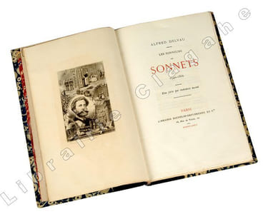 Les sonneurs de sonnets 1540-1866. Eau-forte de Frédéric Massé.