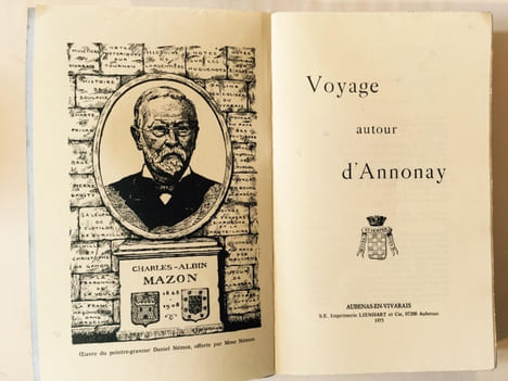 Voyage autour d'Annonay.. [Mazon (Albin)] Francus, Docteur :