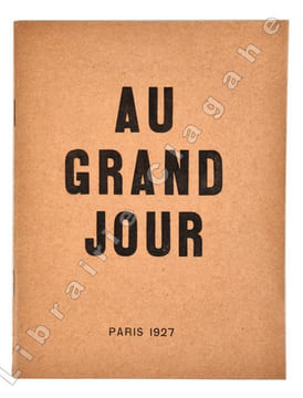 Au grand jour. . Breton (André) :