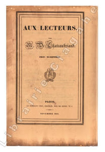Aux lecteurs.