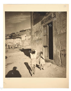 "Espagne, bar Cervantès", vers 1934 ;