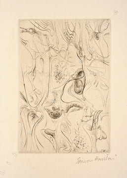 Farouche à quatre feuilles. [illustré d’eaux-fortes de] Max Walter Svanberg - Vieira da Silva - Simon Hantaï - Wolfgang Paalen.. Breton (André) - ...
