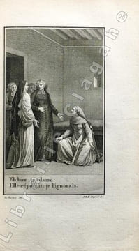 La Religieuse. Nouvelle édition, ornée de cinq belles figures, dessinées par Lebarbier, et gravées par Dupréel. . Diderot (Denis):
