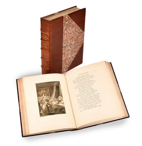 Contes de La Fontaine avec illustrations de Fragonard. Réimpression de l’édition de Didot 1795. Revue et augmentée d’une Notice par M. Anatole de Montaiglon. 