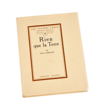 Rien que la Terre. Voyage.. Morand (Paul ; 1888-1976) :