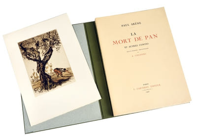 La Mort de Pan et autres contes. Eaux-fortes originales de A. Coussens. 