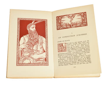Histoire Sainte. I Le Peuple de la Bible (2T) ; II Jésus en son temps (2T). Orné de bois gravé par Jean Lébedeff.