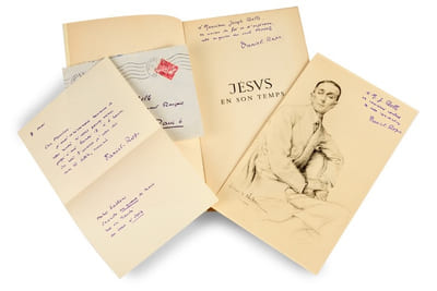 Histoire Sainte. I Le Peuple de la Bible (2T) ; II Jésus en son temps (2T). Orné de bois gravé par Jean Lébedeff.
