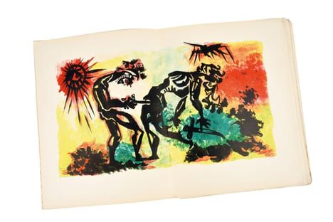 Eloge de Jean Lurçat. Orné de lithographies originales. . Mallet (Robert ; 1915-2002) :