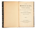 Les Miracles, Conte dévot. Quatrième édition, augmentée du Maître Italien, Nouvelle. . Chénier (Marie-Joseph ; 1764-1811) :