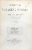 Littérature, voyages et poésies. Nouvelle édition.. Ampère (Jean-Jacques ; 1800-1864) :