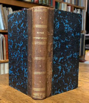 La Russie contemporaine. Seconde édition revue et considérablement augmentée.. Léouzon Le Duc (Louis ; 1815-1889) :