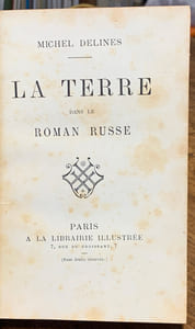 La Terre dans le roman russe. 