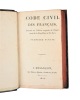 Code civil des Français, imprimé sur l’édition originale de l’Imprimerie de la République et des Lois.. 
